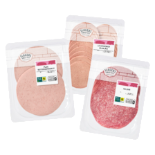 Slagerskwaliteit boterhamworst, leverworstplakjes of salami